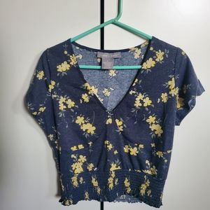 Flower Crop Top